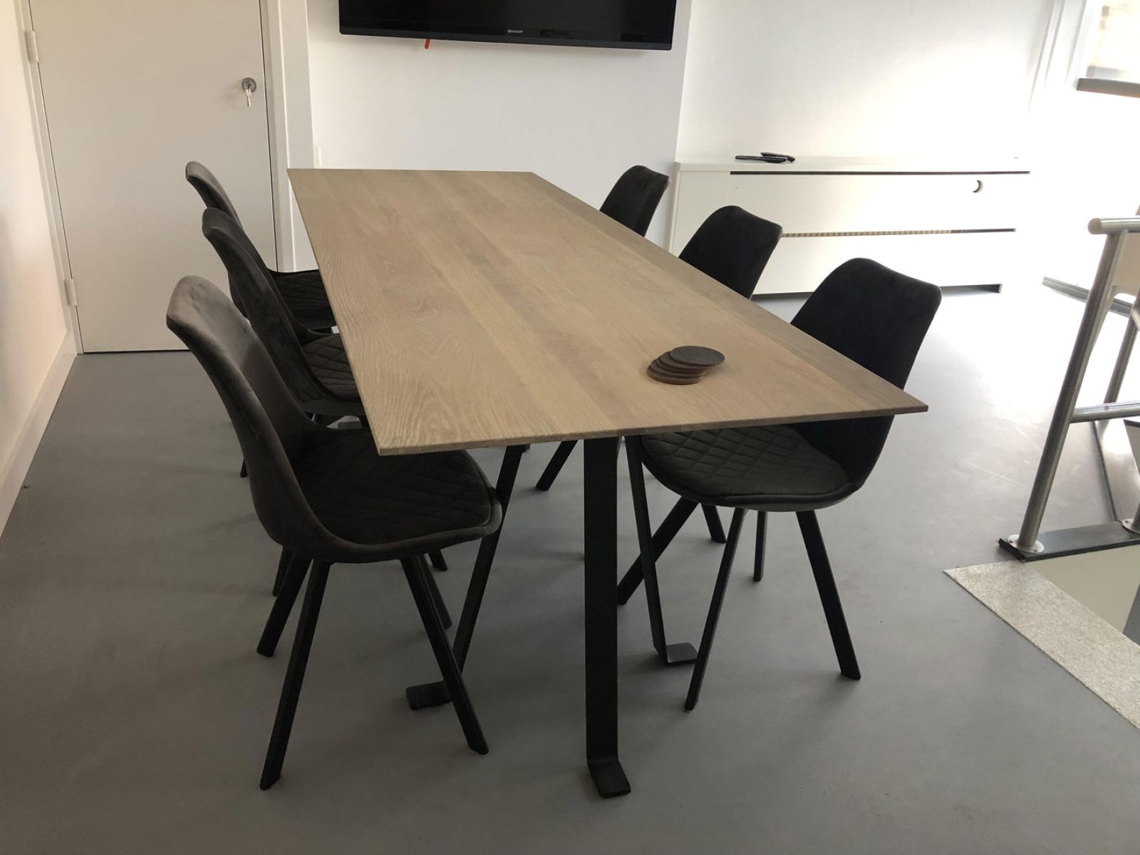 Toffe Tafel rechthoekig met verjongde rand